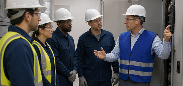 Healthcare - 6 EHS compliance documentation review for a healthcare facility